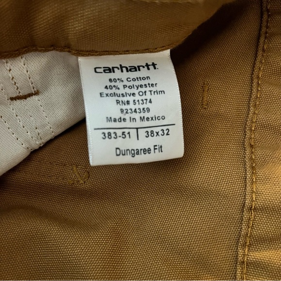Carhartt Canvas Utility Pants Size W38 L32 - Picture 7 of 11